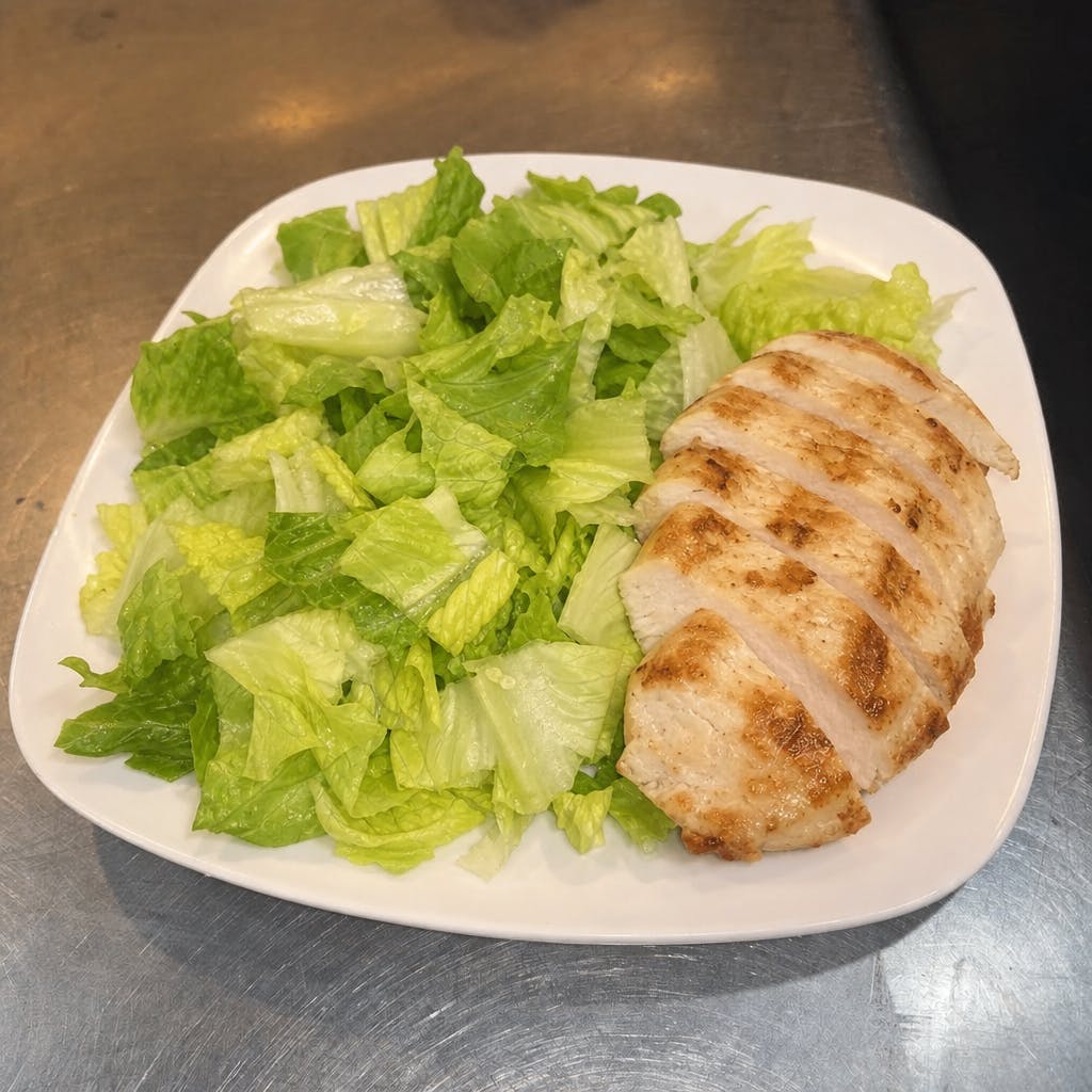 Ensalada Verde con Pollo