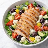 Greek Salad with Chicken 