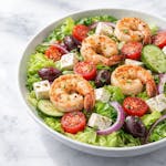 Greek Salad with Shrimp