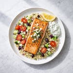 Greek Salmon with Salmon