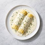 Kid's Manicotti with Alfredo Sauce