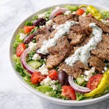 Pap's Salad with Gyro