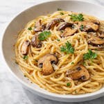 Spaghetti with Mushrooms 