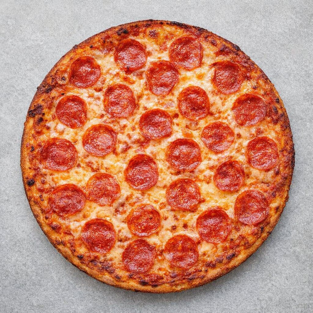 Pizza con Pepperoni