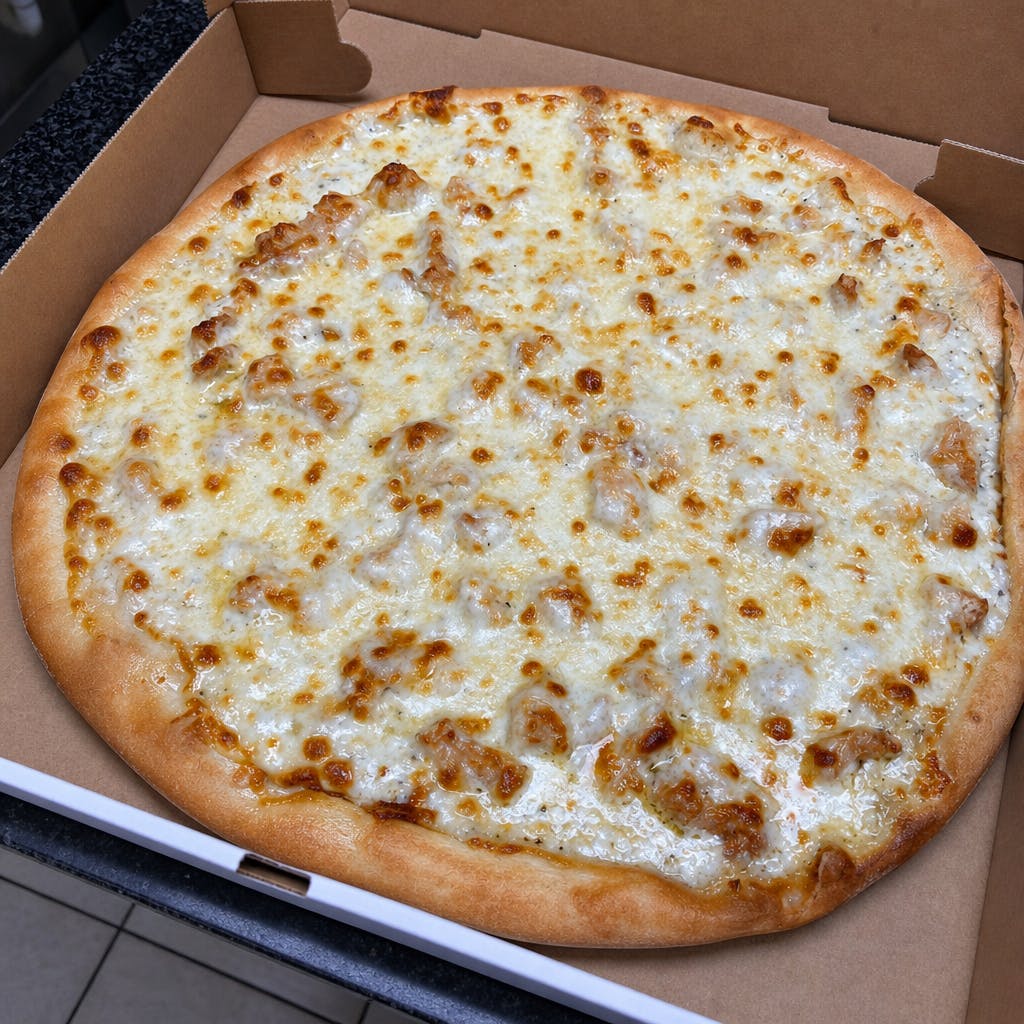 Chicken Alfredo Pizza