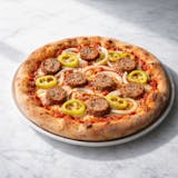 Meatball Pizza