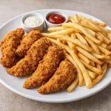 Chicken Fingers with French Fries