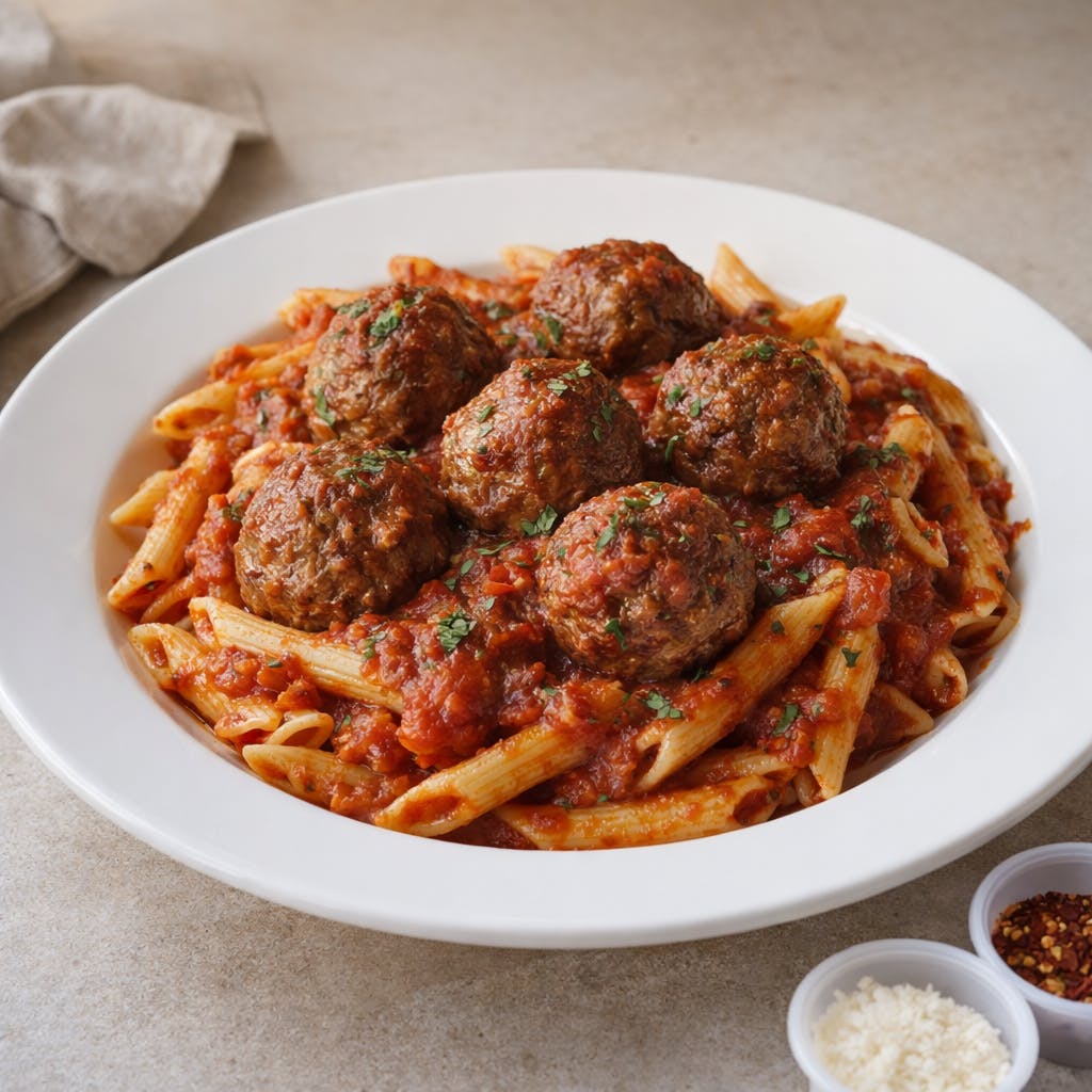 Pasta with Meatballs