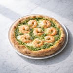 Shrimp Pesto Pizza