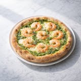 Shrimp Pesto Pizza