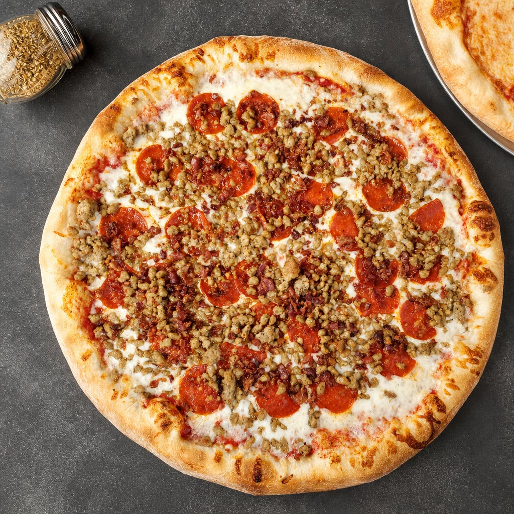 Meat Lovers Neapolitan Pizza