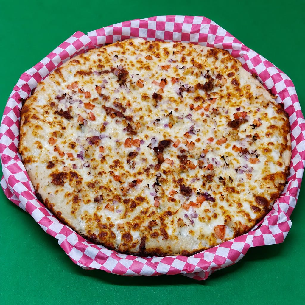 Chicken Bacon Ranch Pizza