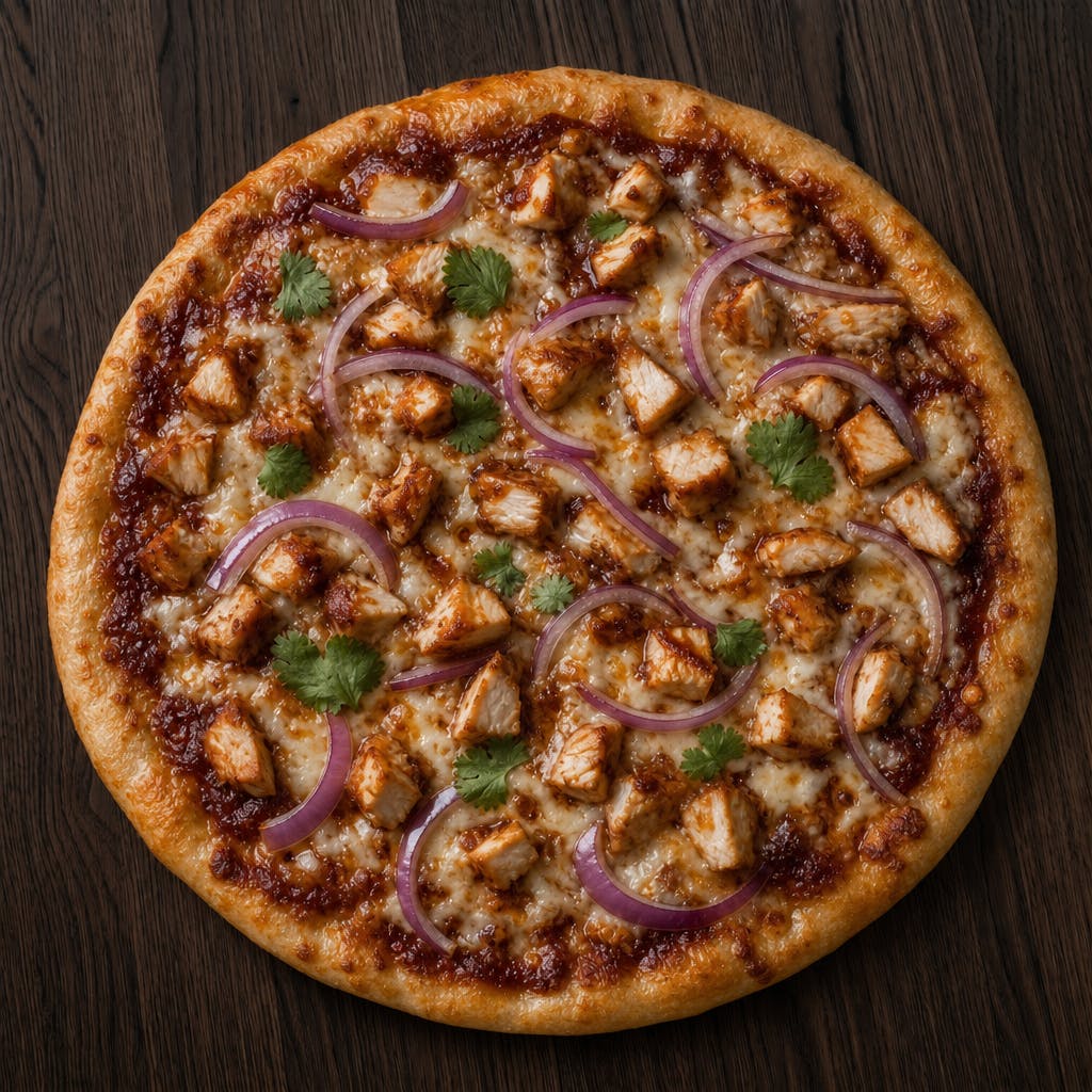 BBQ Chicken Pizza Pie