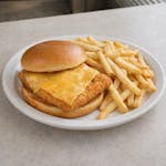 Fish Sandwich with Cheese