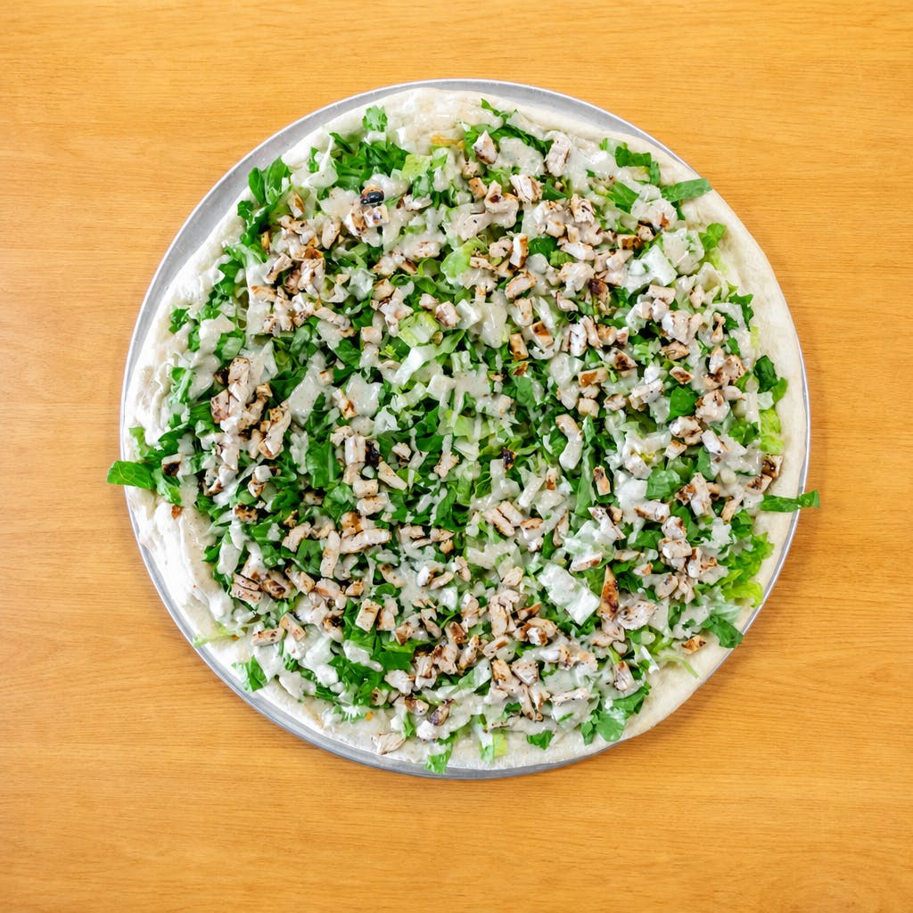 Grilled Chicken Caesar Pizza