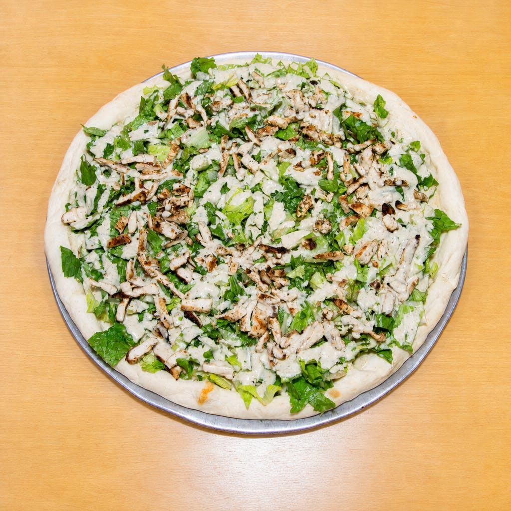 Chicken Caesar Pizza Slice