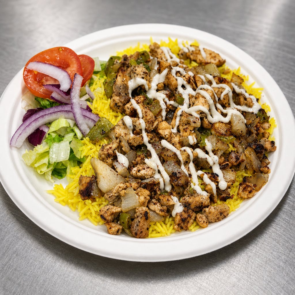 Grilled Salmon with Rice & Can Soda Special