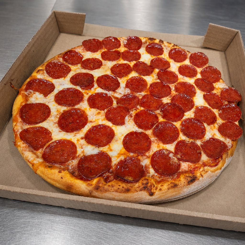 Beef Pepperoni Pizza