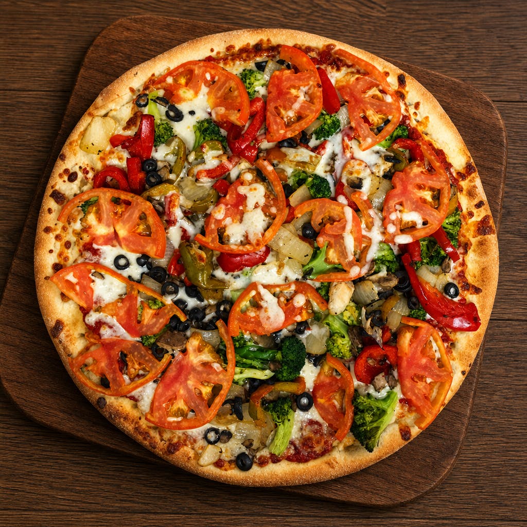 Gluten Free Veggie Pizza