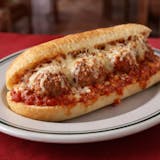 Meatball Parmigiana Hot Hero
