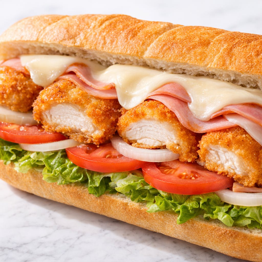 Chicken Cordon Bleu Sub