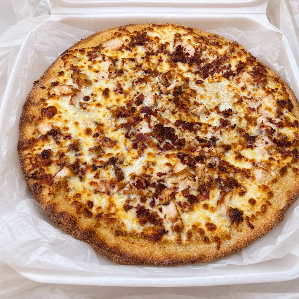 Chicken Bacon Ranch Pizza