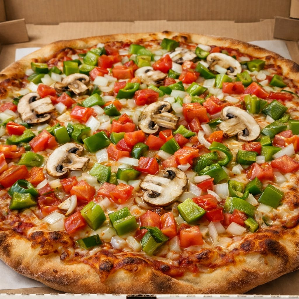 Vegetarian Deluxe Pizza
