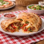  Sausage, Peppers & Onions Calzone