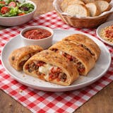 Beef Sausage Stromboli