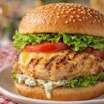 Grilled Chicken Burger