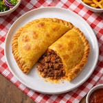 Jamaican Beef Patty Calzone