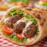 Kofta Sandwich in Tandoor Bread