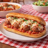 Meatballs  Parmigiana Submarine