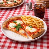 Two Cheese Slices, Fries & Soda Special 