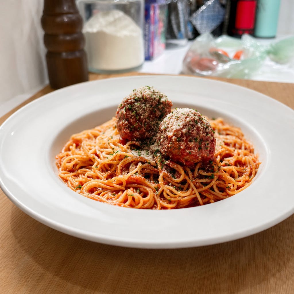 Spaghetti Meatballs