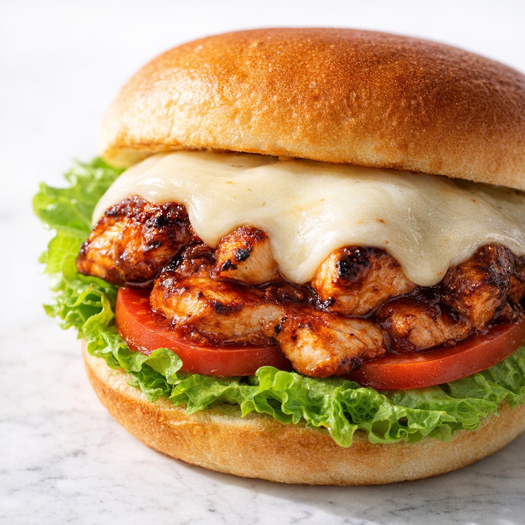 Rustic BBQ Chicken Sandwich