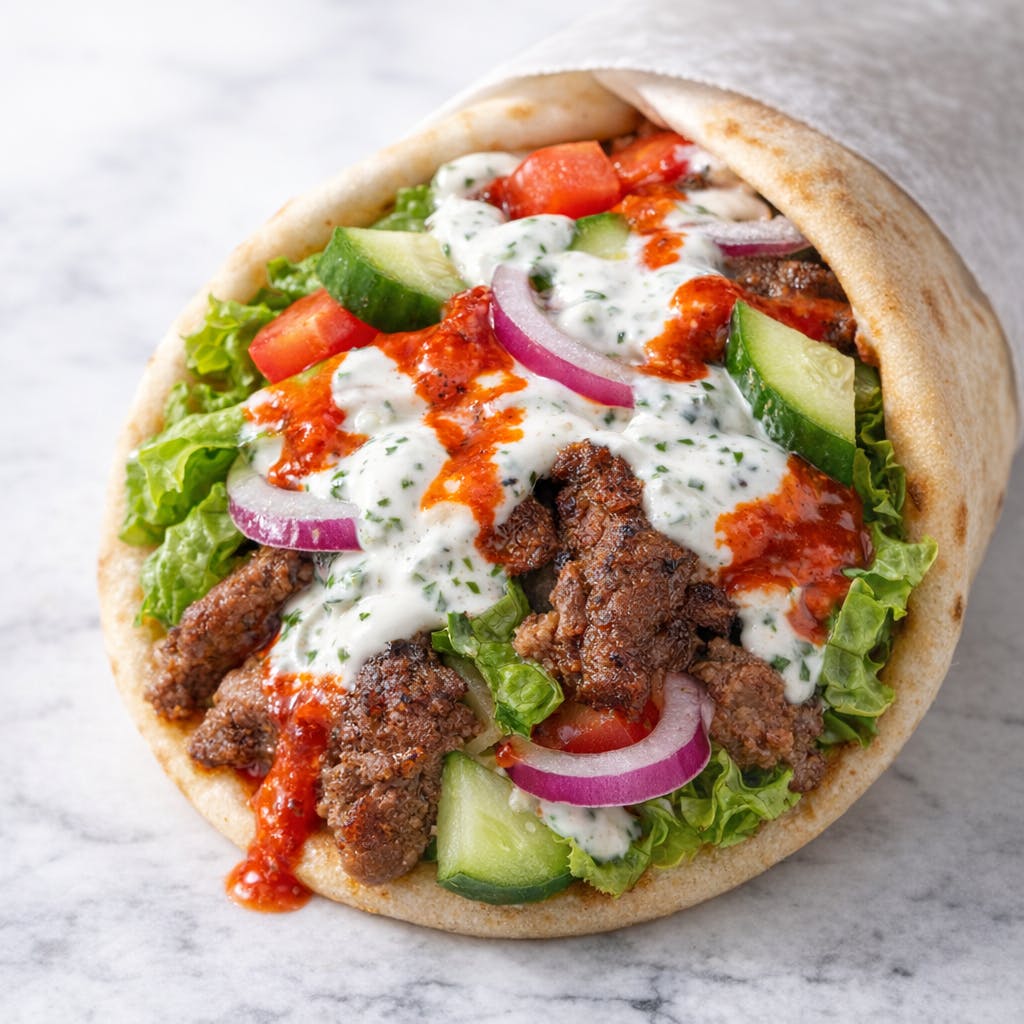 Lamb Gyro Wrap