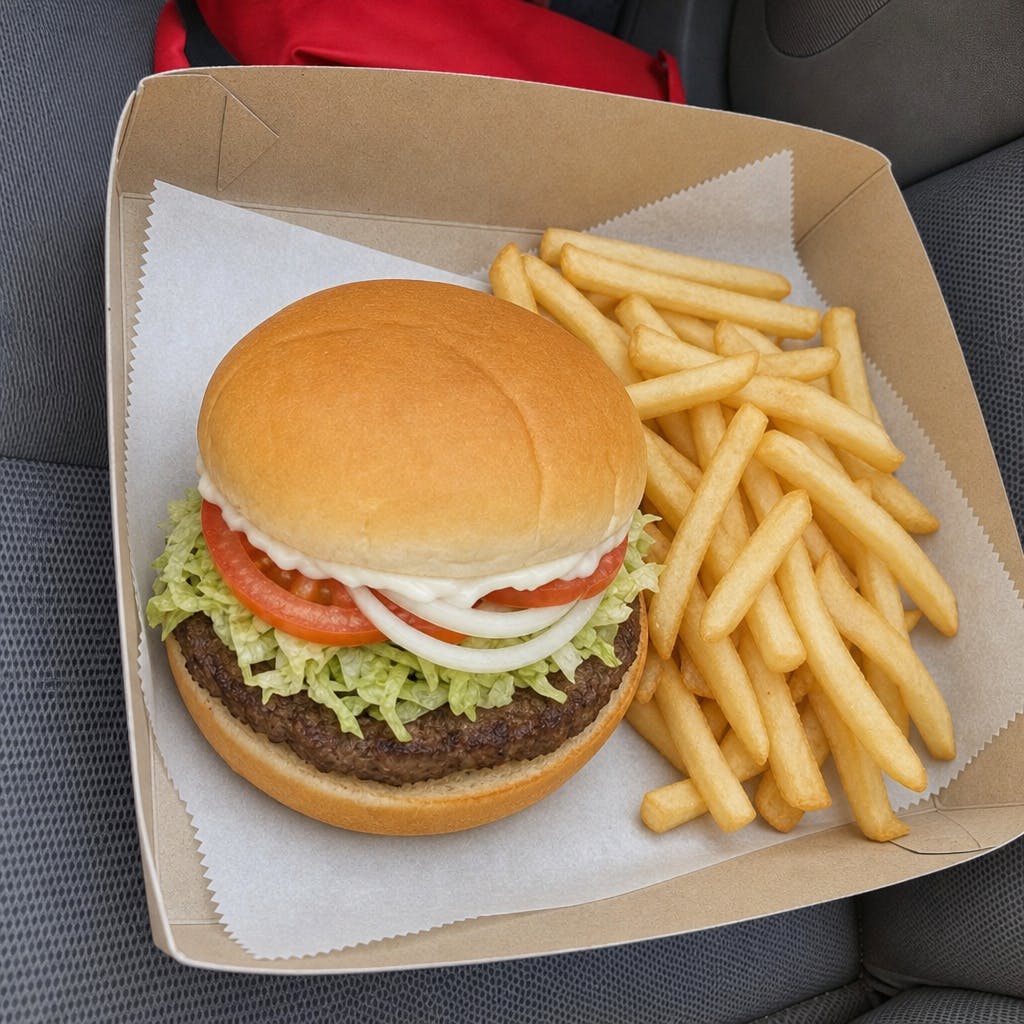 Cheeseburger & Fries