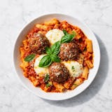 Parmigiana Pasta with Meatballs