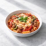 Parmigiana Pasta with Sausage & Peppers