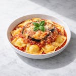 Ravioli with Eggplant Parmigiana