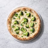 White Broccoli Pizza