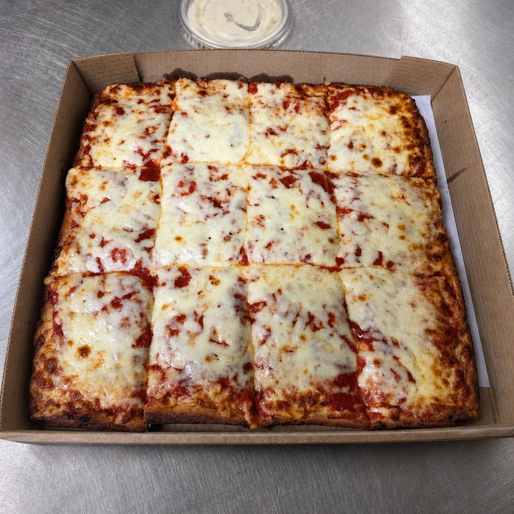 Sicilian Cheese Pizza