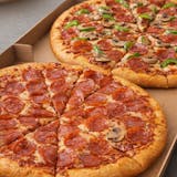 2 Medium 2 Topping Pizzas