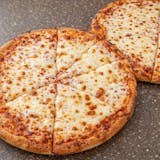 Two Large Cheese Pizzas