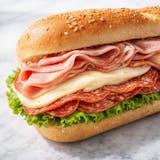 Ham, Salami & Provolone Sub