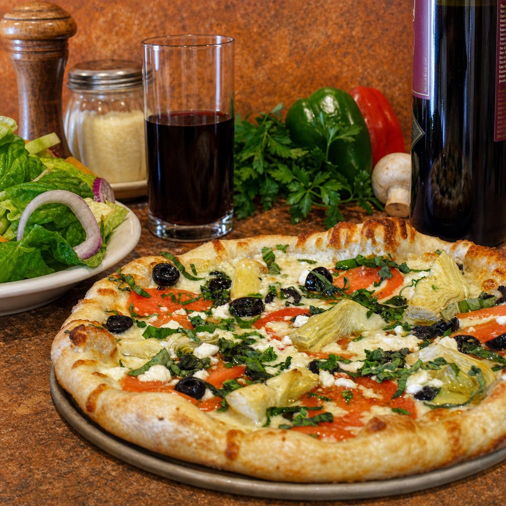 Puttanesca Pizza Slice