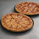 2 Large Pizzas 16" with 1 Topping Each Special