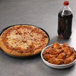 Large Pizza with One Topping, 8 Pieces of Wings & 2-Liter Soda
