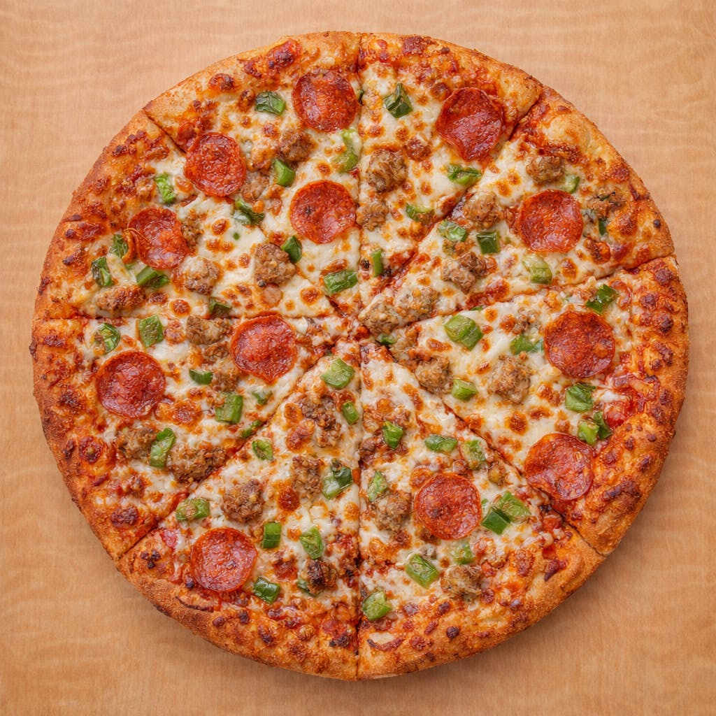 Three Toppings Large Pizza Special